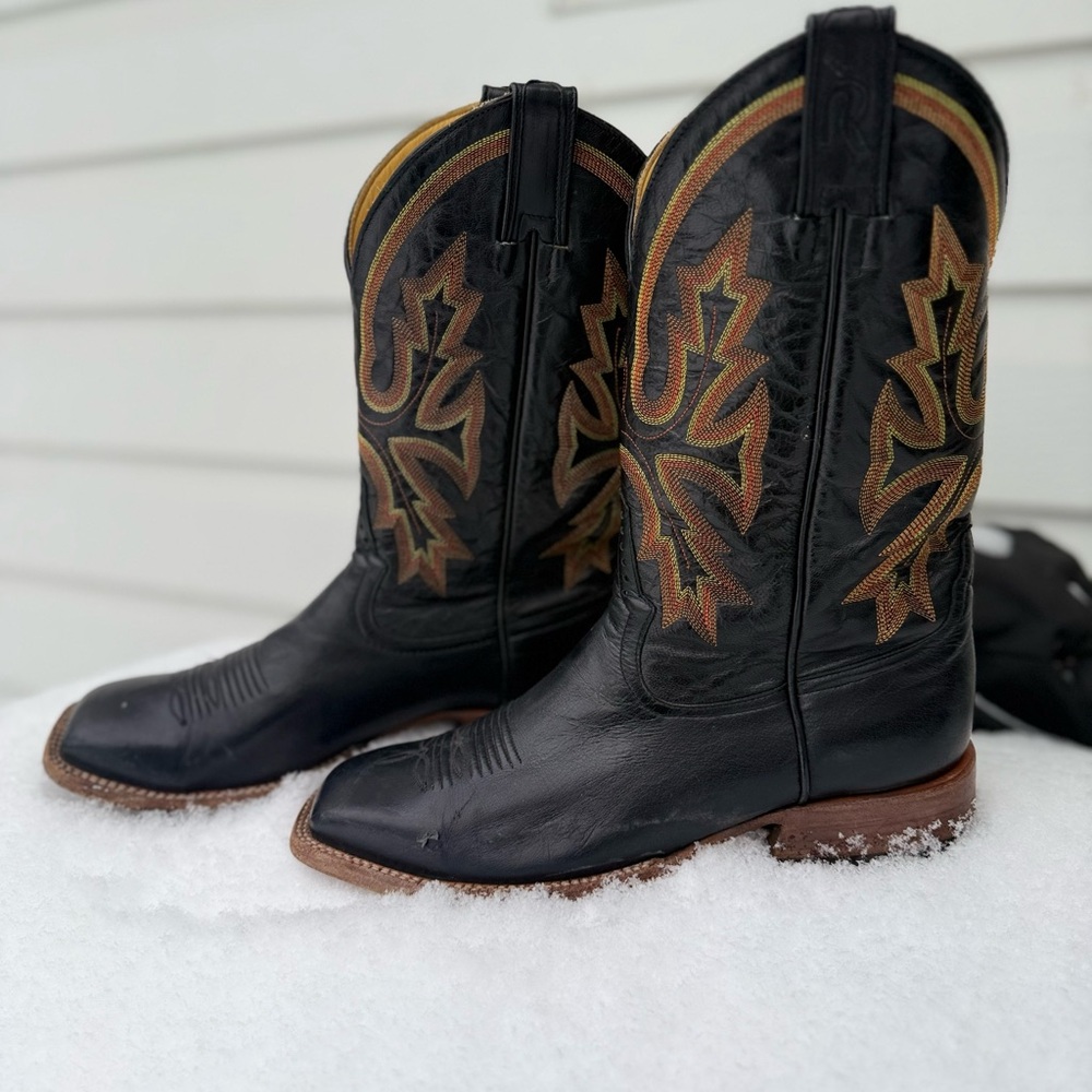 Rod Patrick Buffalo Western Boots - Picture 1 of 12